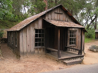 Original Marshall Cabin was constructed in 1848